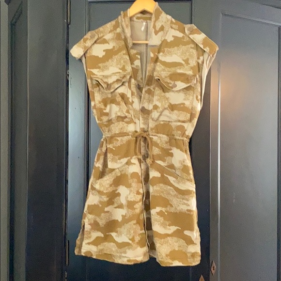 FP Sahara sunsets camo mini dress - Picture 2 of 5
